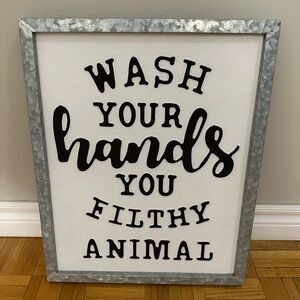 Decorative Sign with Fun Quote